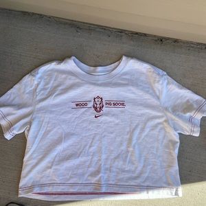 Nike Cropped Arkansas Shirt
